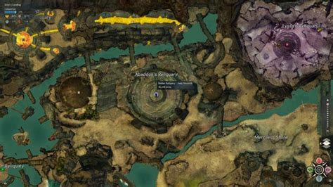 gw2 treasure hunter abaddon's reliquary.